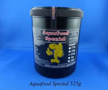 Aquafood Spezial als hochwertiges Granulatfutter für Zierfische in der großen 525g Dose